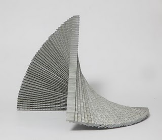 (Confluence- stapler pin sculpture by Pooja Iranna)