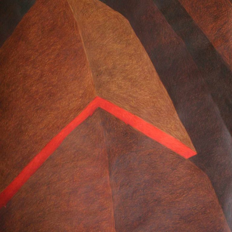 Lava II, 59X41 INCH, WATER COLOUR ON ACID FREE PAPER, 2007