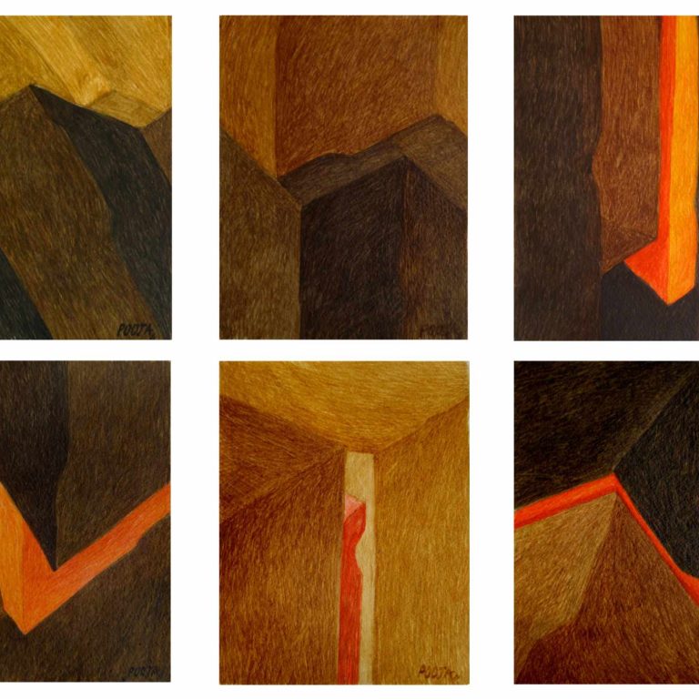 Postcards that never reached, Series III, 20X15.5 CMS EACH (A SET OF SIX WORKS), WATER COLOUR ON ACID FREE PAPER, 2008
