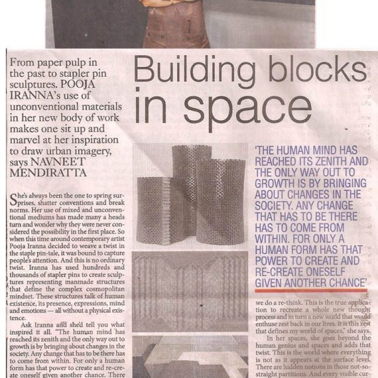 building blocks in space, pioneer